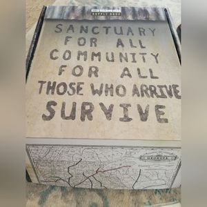 The Walking Dead Supply Drop Terminus box with 7 new items